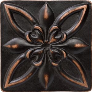 Marazzi Tile Insert Venetian Bronze 2"x2"